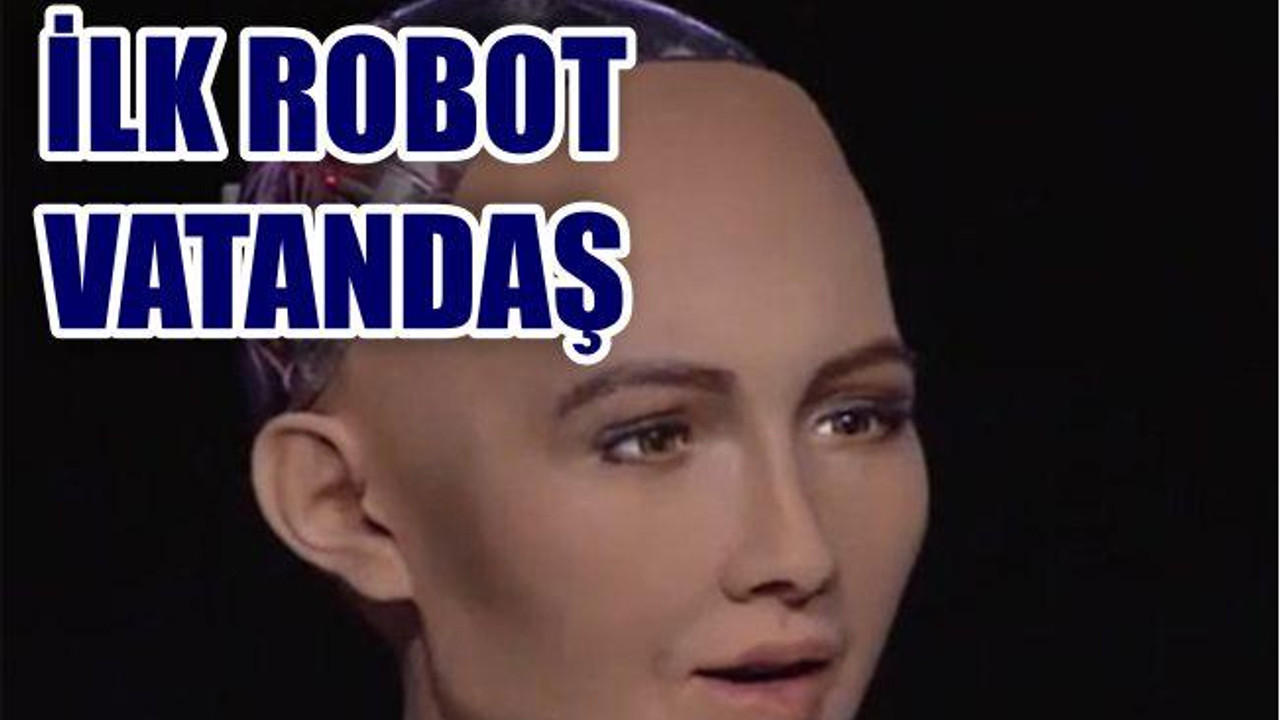 Dünyanın ilk robot vatandaşı: Sophia