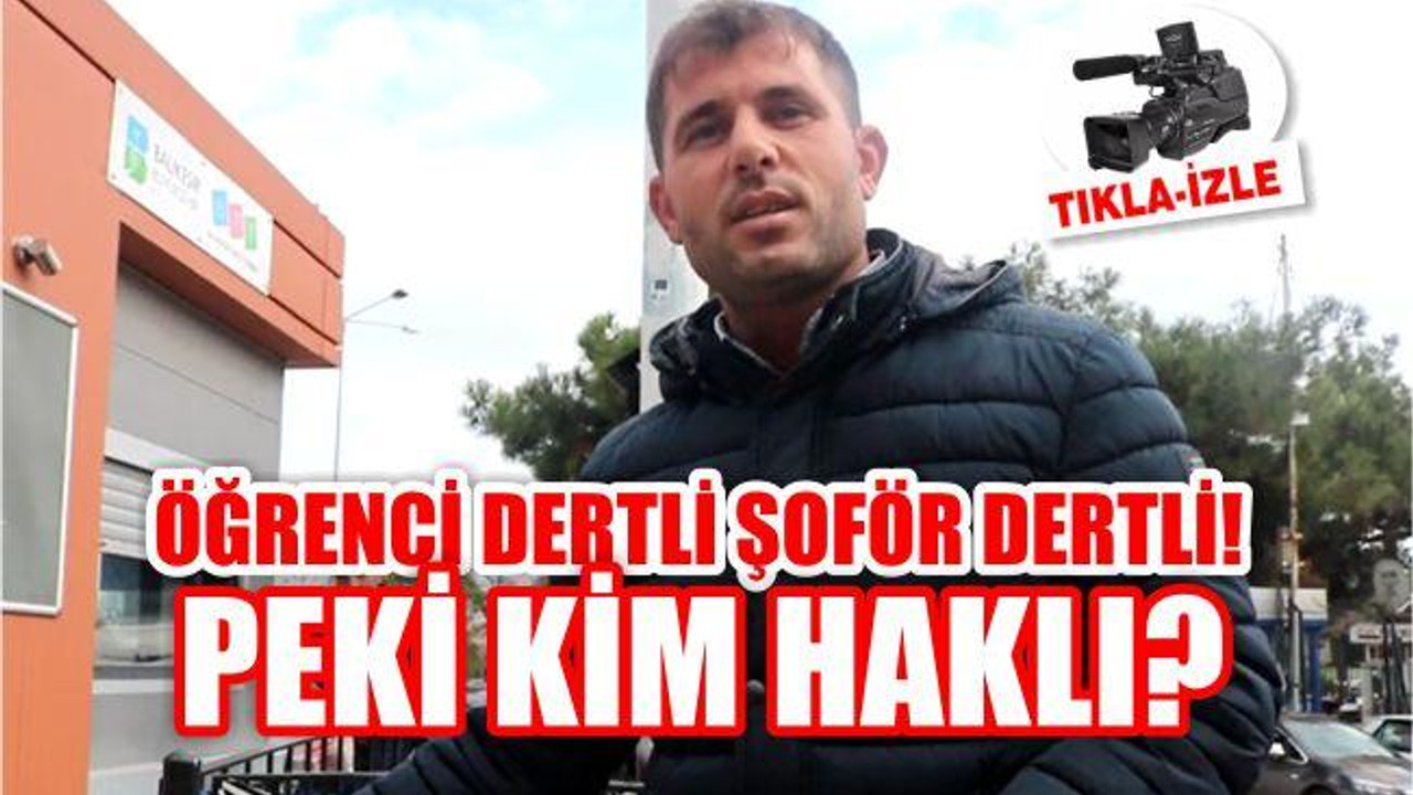 KAMPÜS HATTI SORUNU ÇÖZÜM BEKLİYOR!