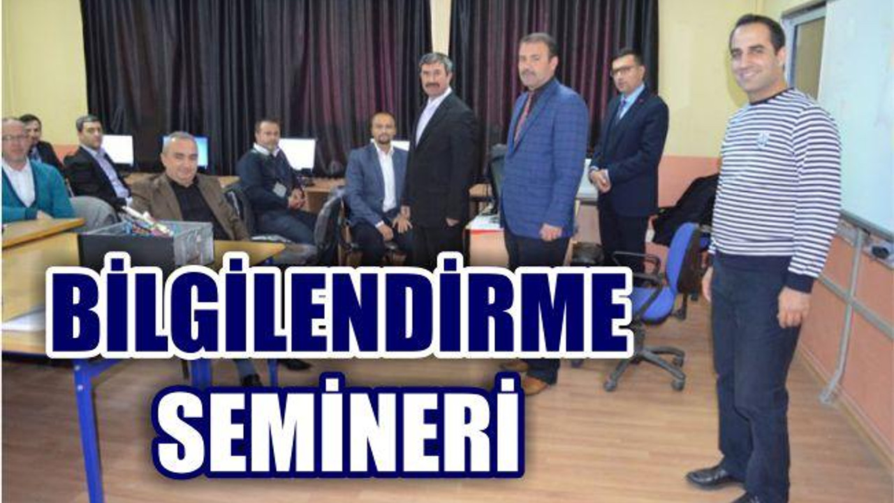 İVRİNDİ’DE SEMİNER
