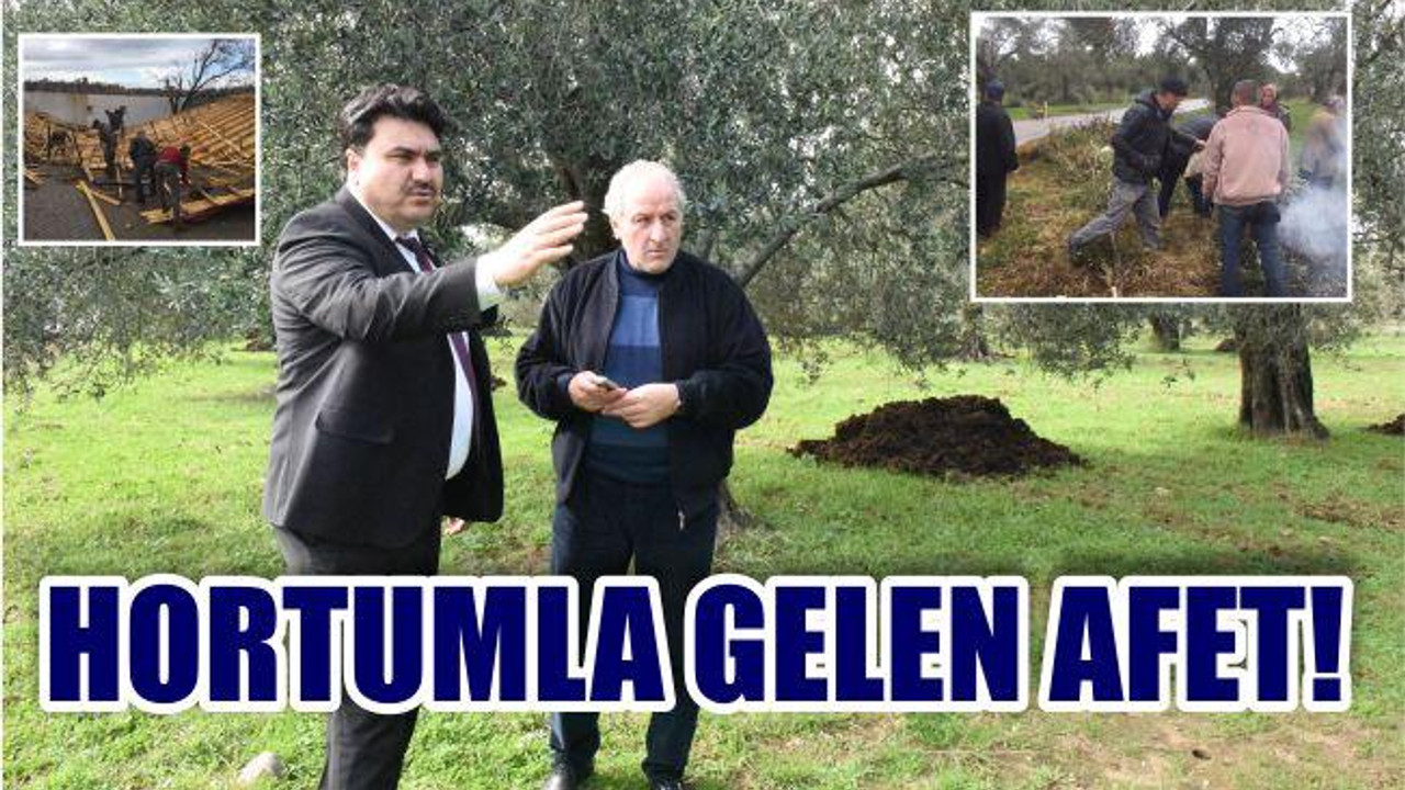 BİR HORTUMLA GELEN AFET