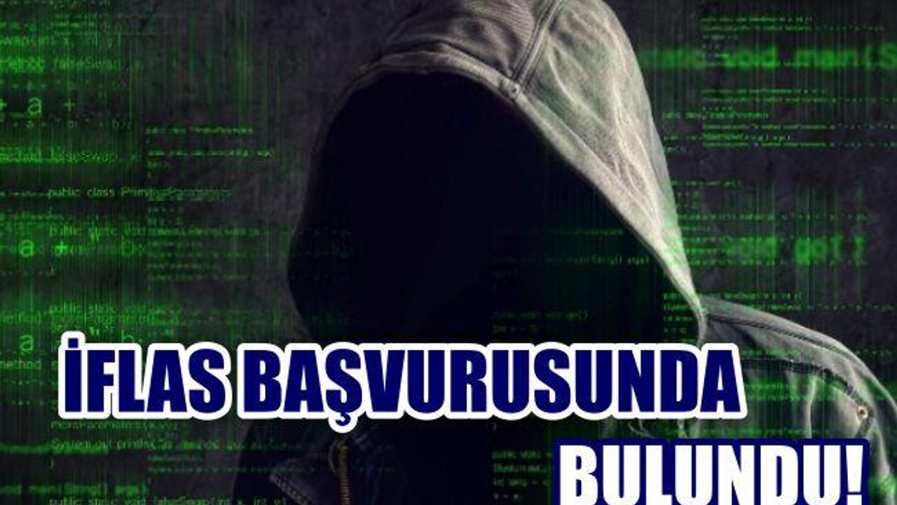 Sanal para borsası iflas başvurusunda bulundu!