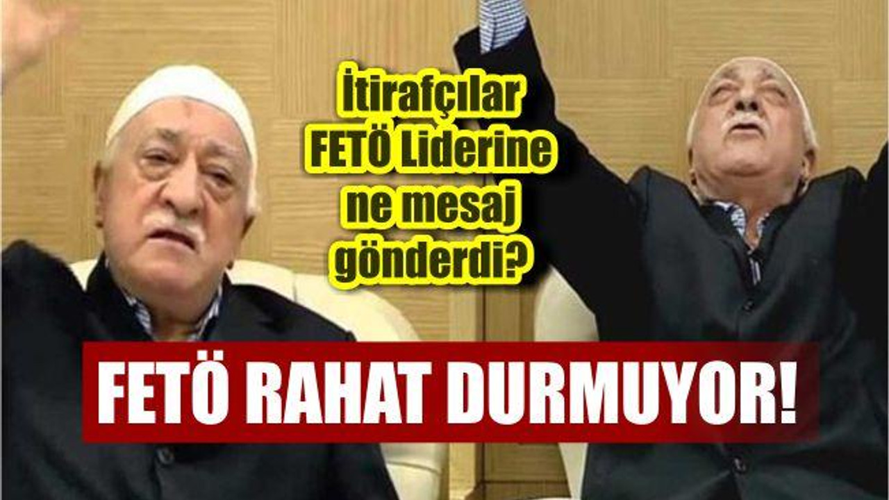 FETÖ TABANINA 'GAYBUBET' DEDİ