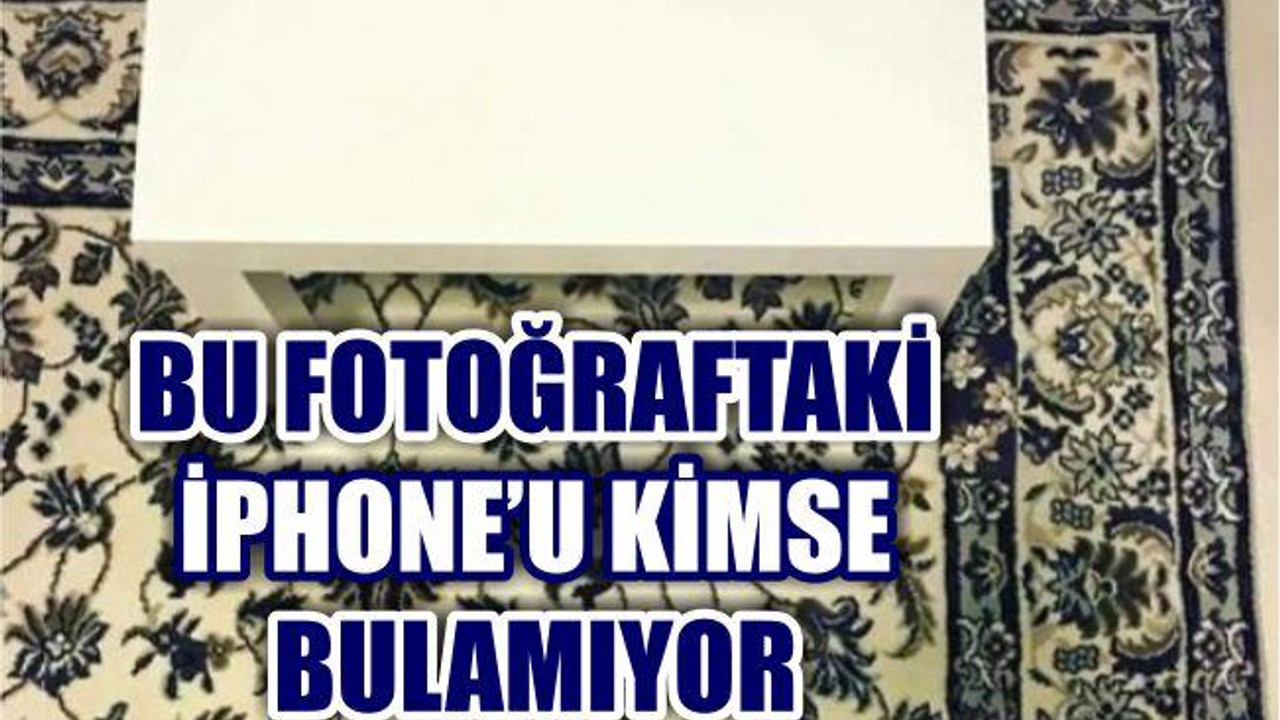 SİZ GÖREBİLDİNİZ Mİ?