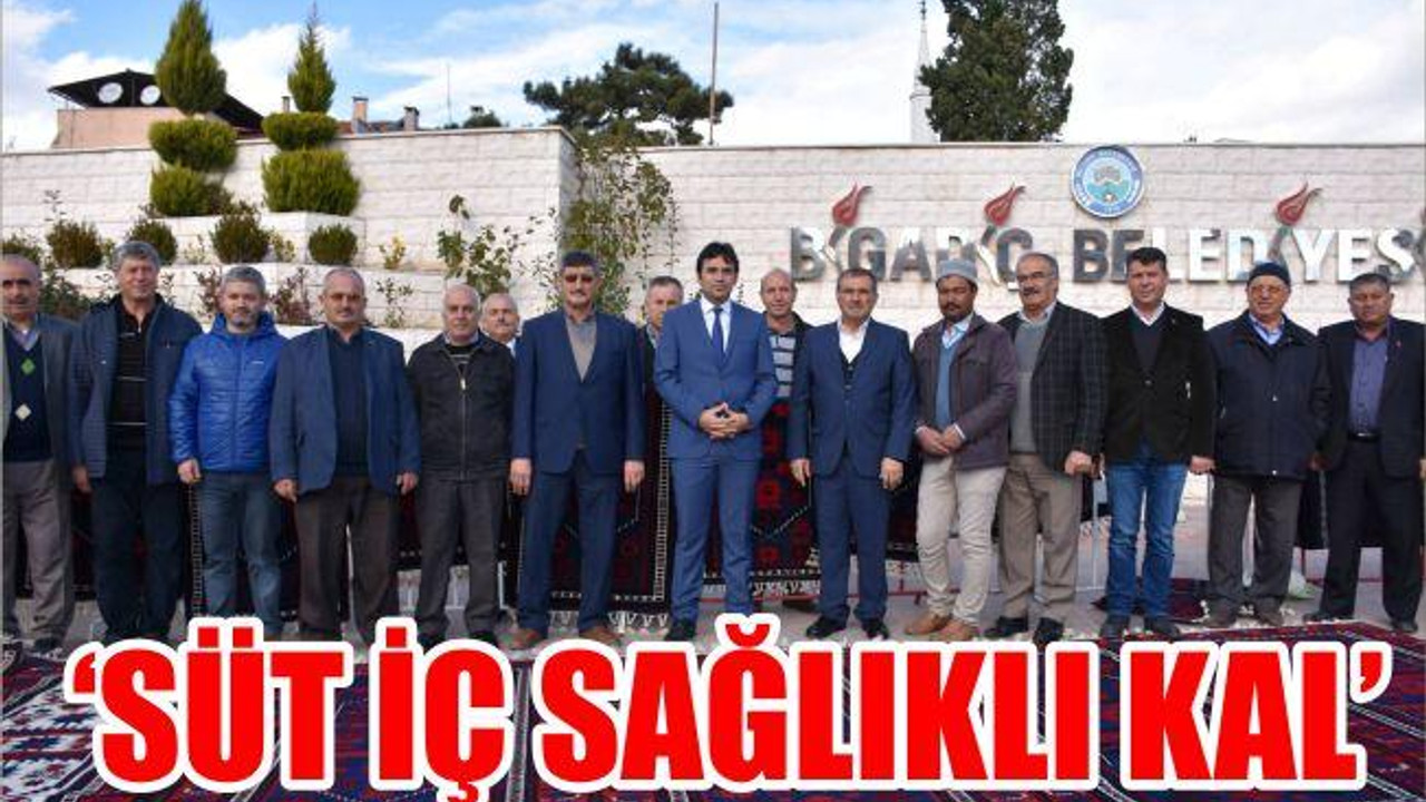 ‘SÜT İÇ SAĞLIKLI KAL’