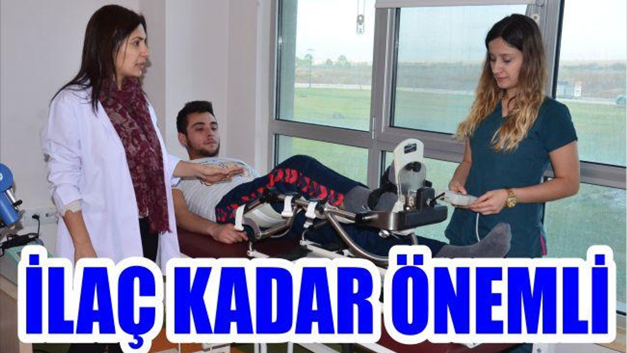 EGZERSİZ VE FİZİK TEDAVİ İLAÇ KADAR ÖNEMLİ