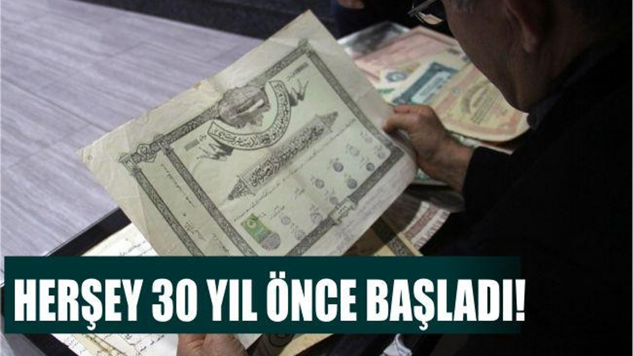 HERŞEY 30 YIL ÖNCE BAŞLADI!