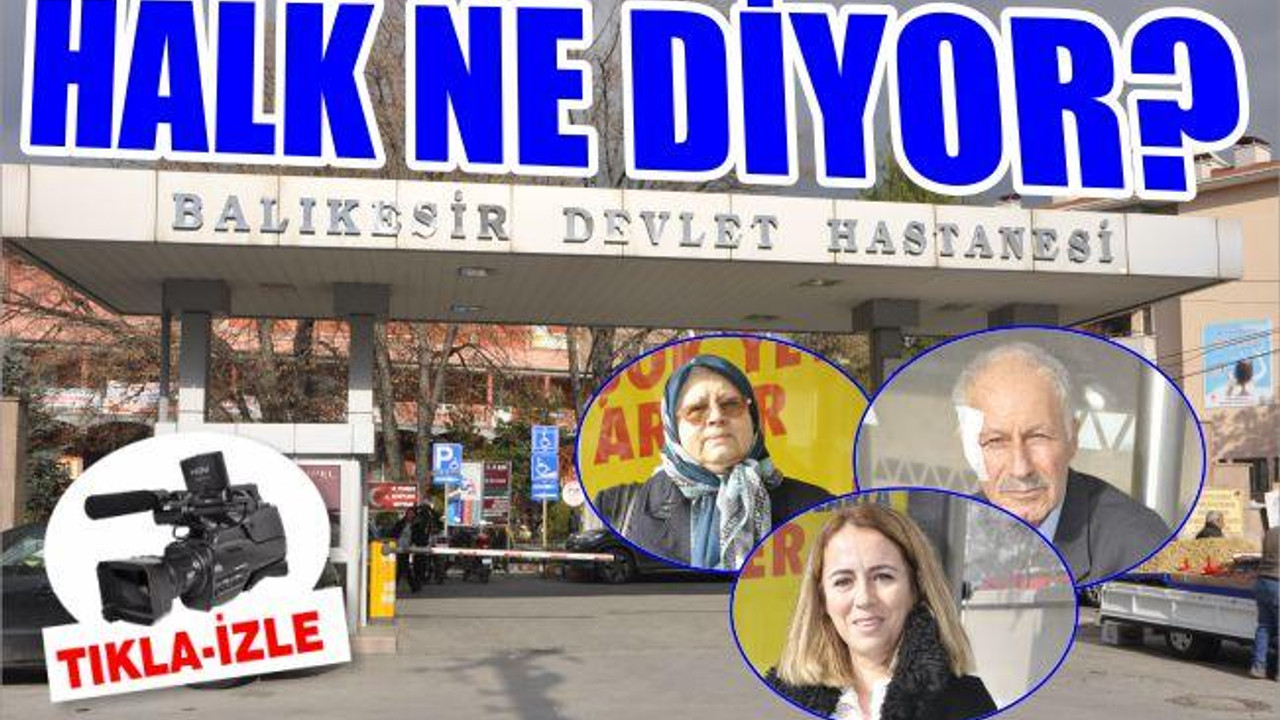 HASTANEYE ÇÖZÜM BEKLENİYOR