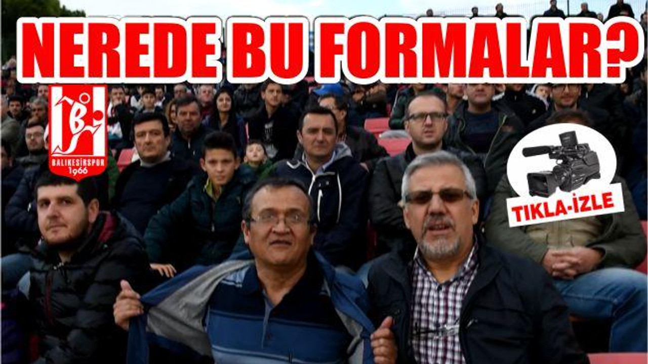 NEREDE BU FORMALAR?