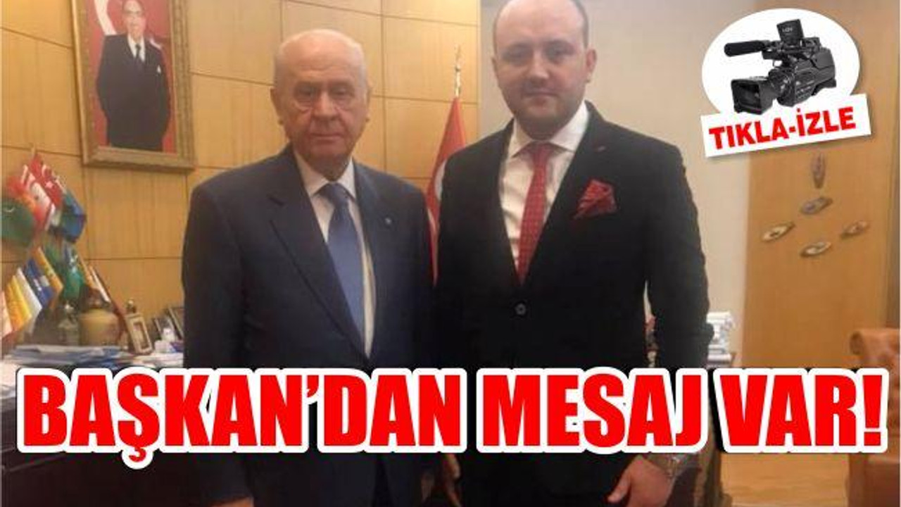 BAŞKAN ATEŞ'TEN ÜLKÜCÜ CAMİAYA MESAJ VAR