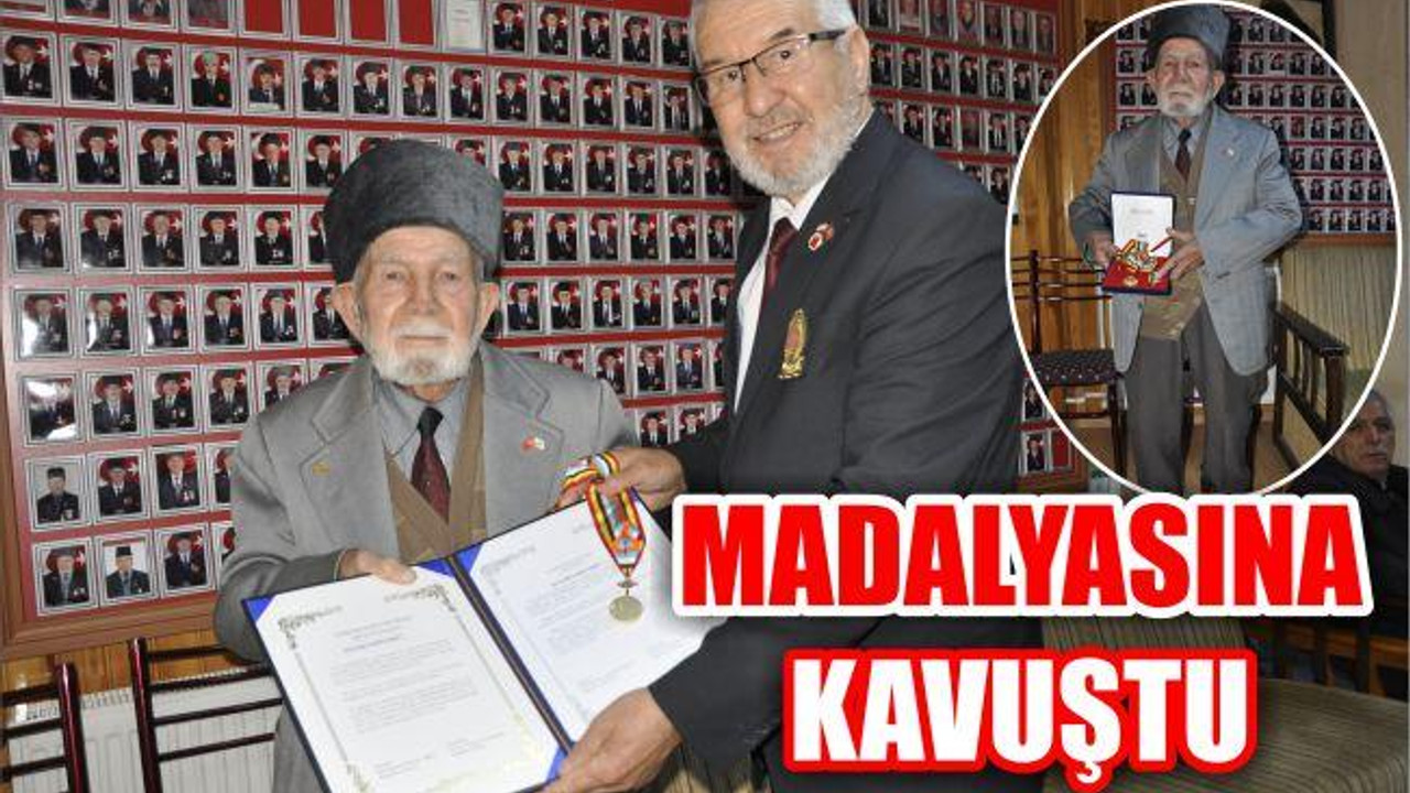 KORE GAZİSİ MADALYASINA KAVUŞTU