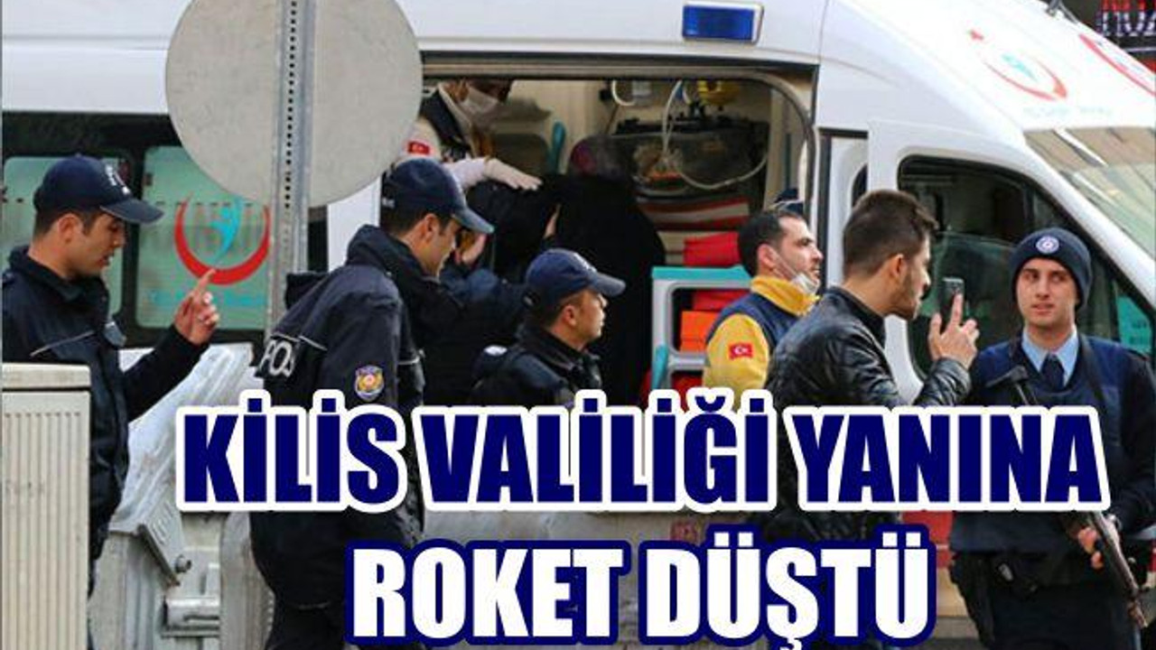 Genelkurmay Başkanı Akar'ın ziyareti esnasında Kilis Valiliği yanına roket düştü
