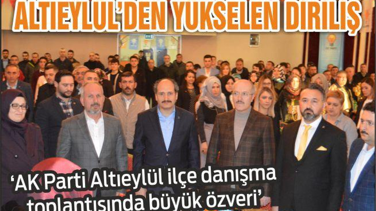 ALTIEYLÜL’DEN YÜKSELEN DİRİLİŞ