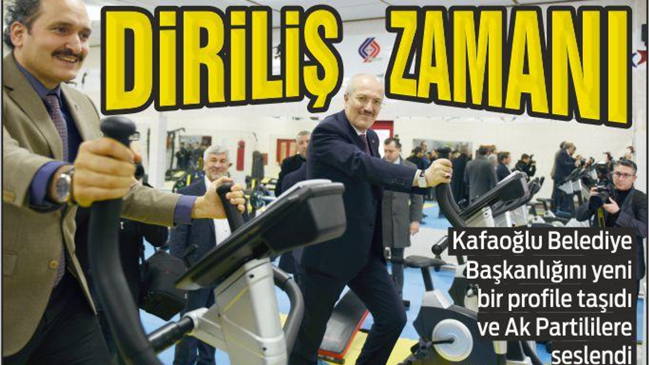 DiRiLiŞ ZAMANI...