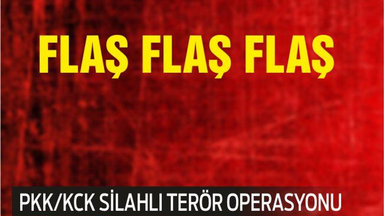 PKK/KCK SİLAHLI TERÖR OPERASYONU