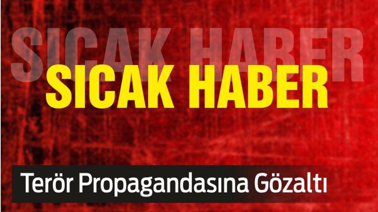 Balıkesir'de Terör Propagandasına Gözaltı