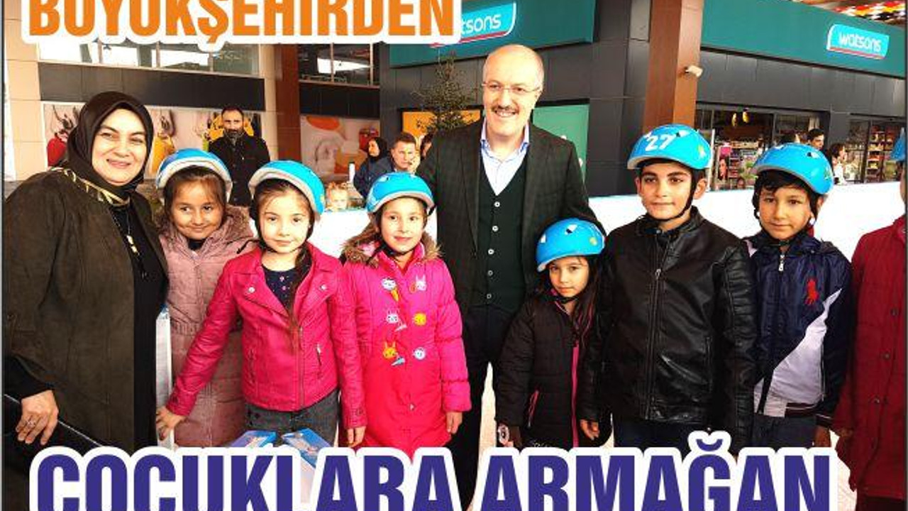 BÜYÜKŞEHİRDEN ÇOCUKLARA ARMAĞAN