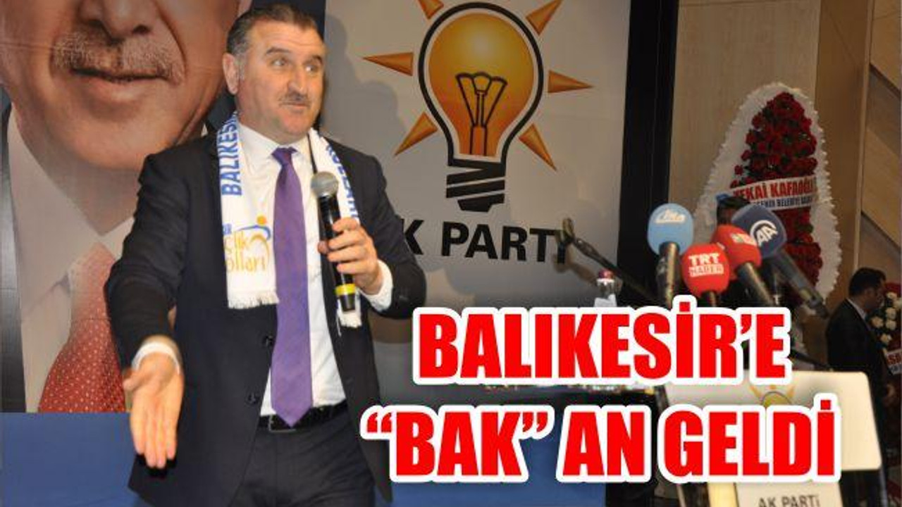 BAKAN BAK: “SİYASET GENÇLERLE ÇOK DAHA RENKLİ”