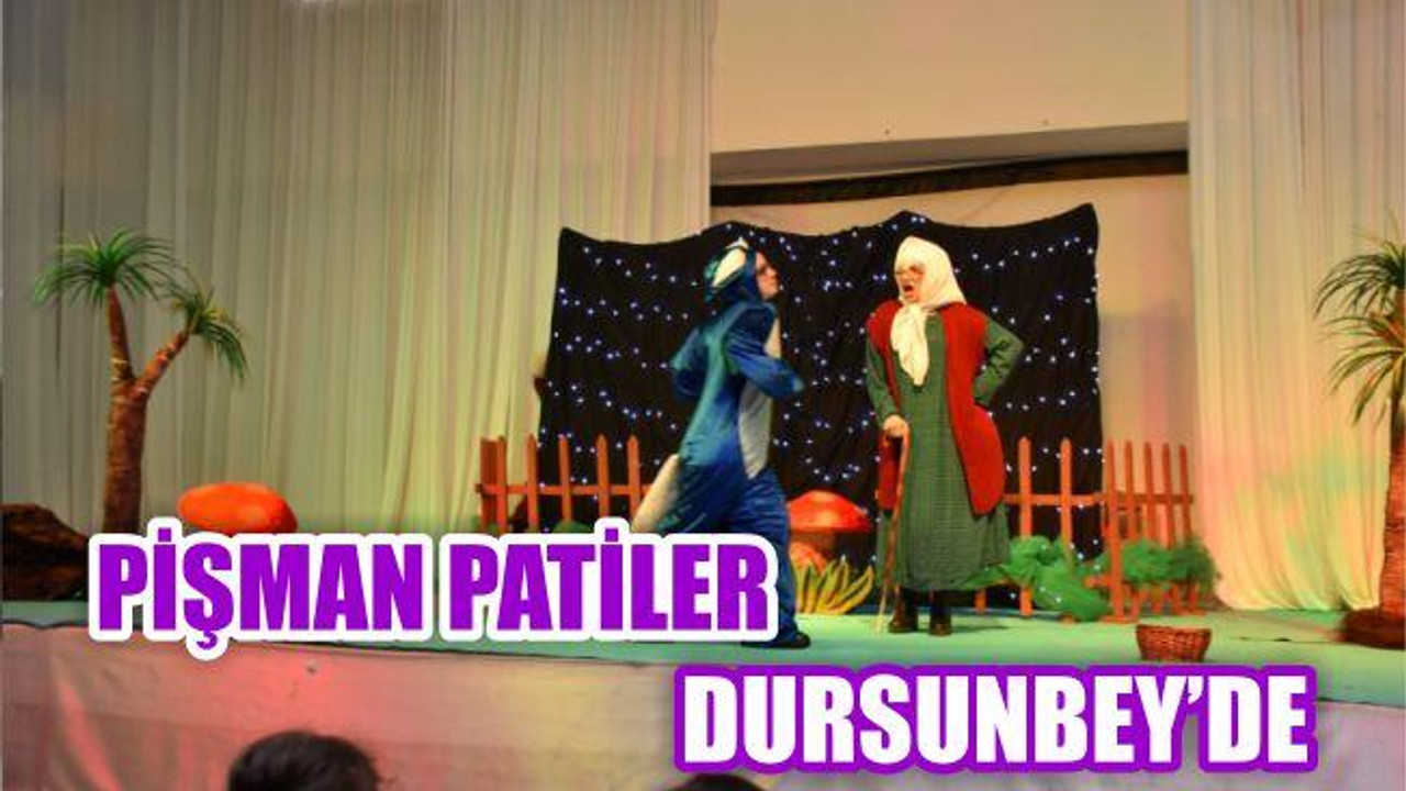 PİŞMAN PATİLER DURSUNBEY'DE
