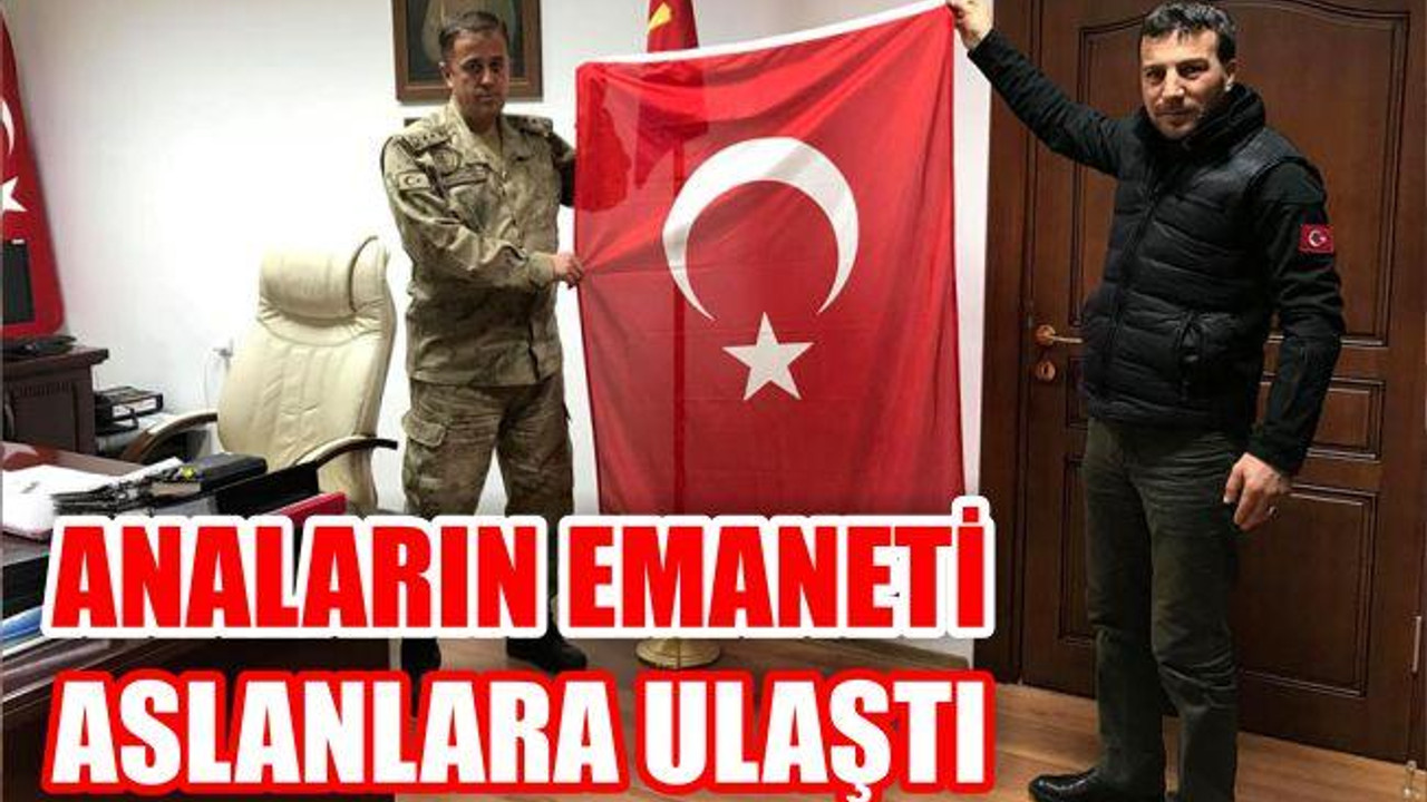 ANALARIN EMANETİ ASLANLARA ULAŞTI