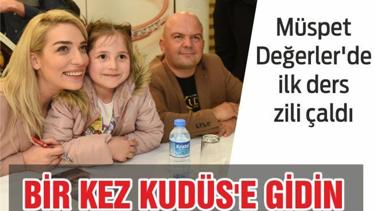 Müspet Değerler’de ilk ders zili çaldı