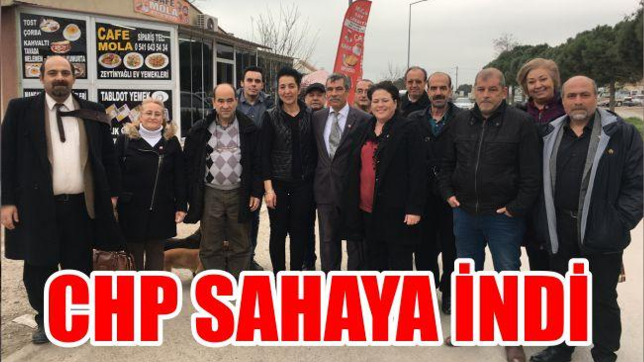CHP KARESİ İLÇE YÖNETİMİNDEN SANAYİ ÇIKARTMASI