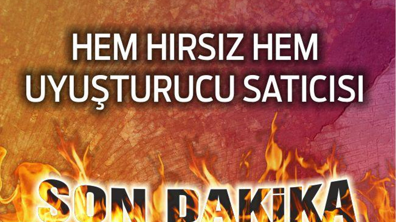 HEM HIRSIZ HEM UYUŞTURUCU SATICISI