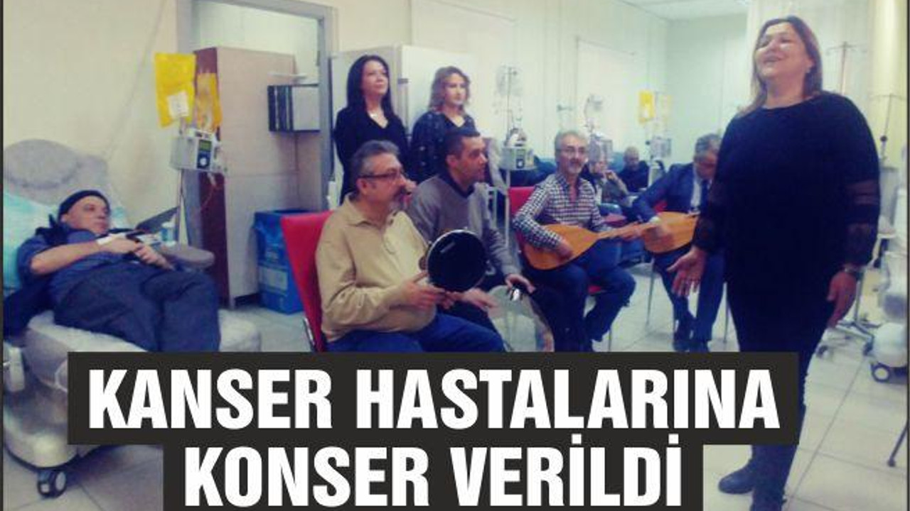 KEMOTERAPİ GÖREN HASTALAR MÜZİK İLE ŞİFA BULDU