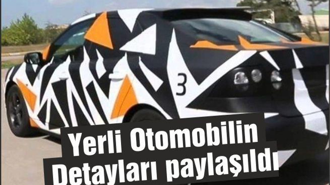 Yerli Otomobilin Detaylarını İlk Kez Paylaştı
