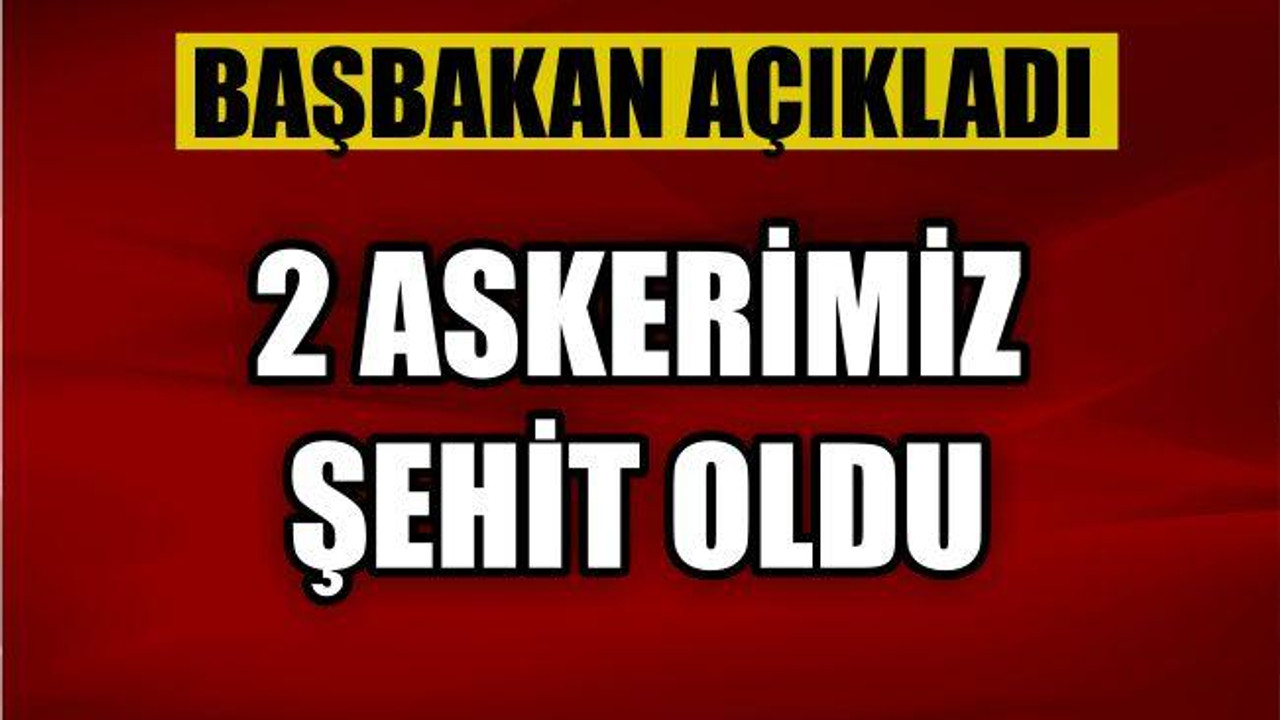 BAŞBAKAN AÇIKLADI