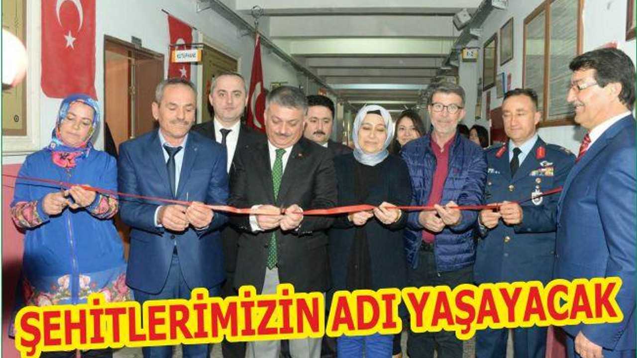 VALİ YAZICI: “ŞEHİTLERİMİZİN ADI YAŞATILACAK”