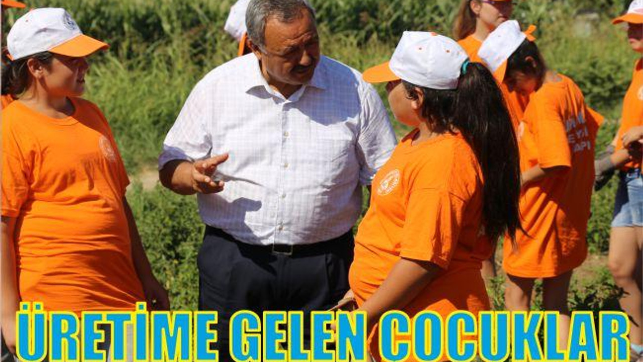 ÜRETİME GEÇEN ÇOCUKLAR