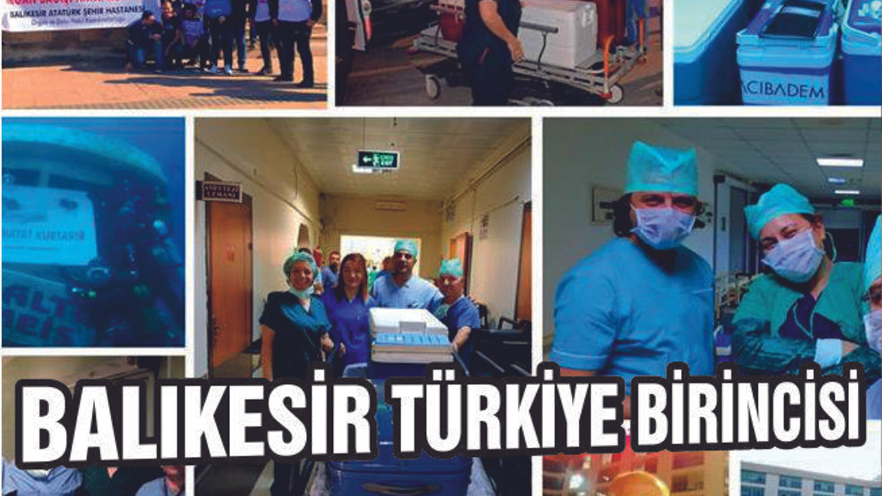 BALIKESİR TÜRKİYE BİRİNCİSİ