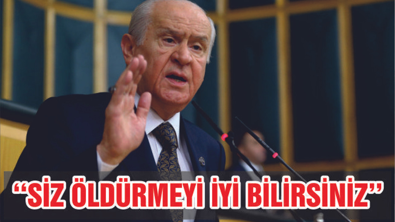 BAHÇELİ ''SİZE BOYUN EĞERSEK BİZE YAZIKLAR OLSUN''