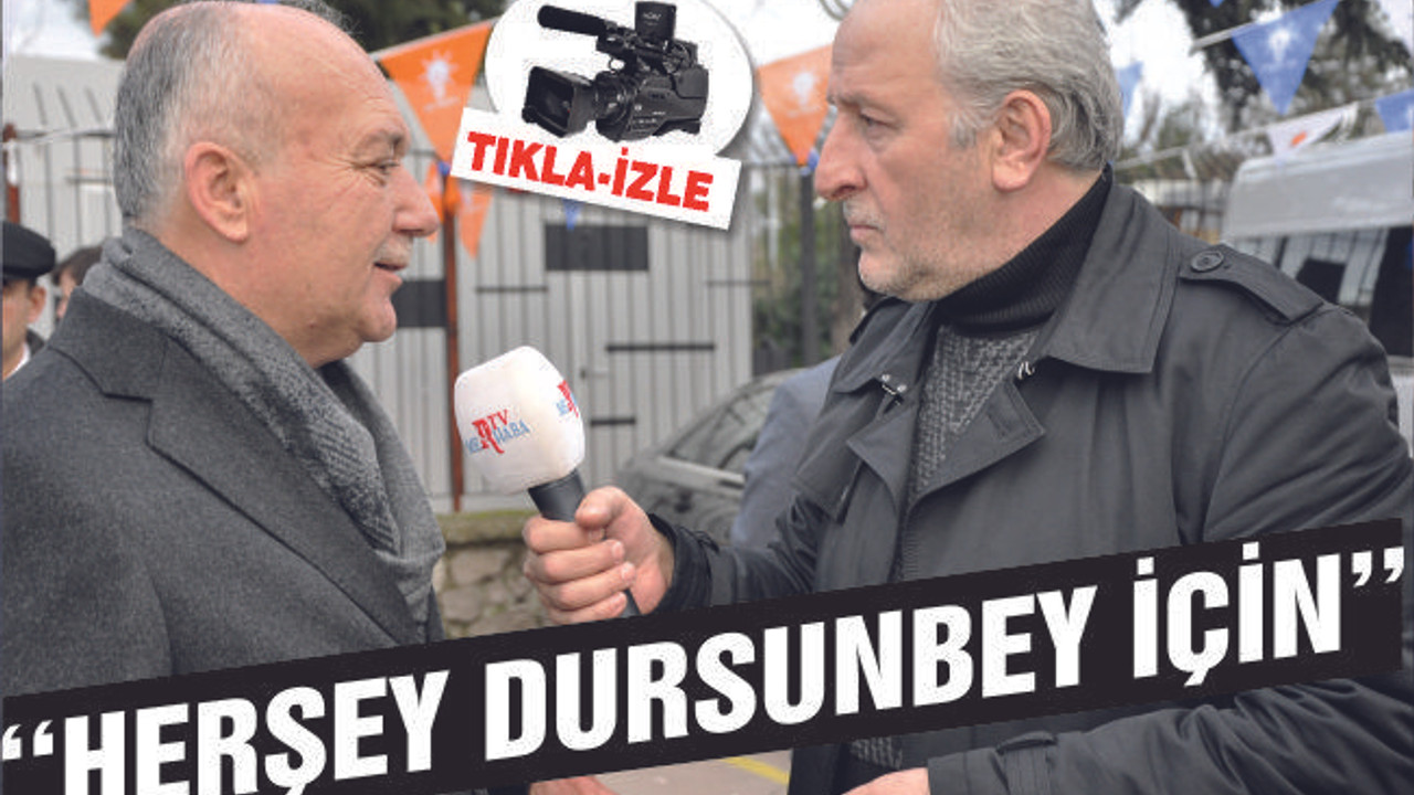 BAHÇAVAN ''HERŞEY DURSUNBEY İÇİN''