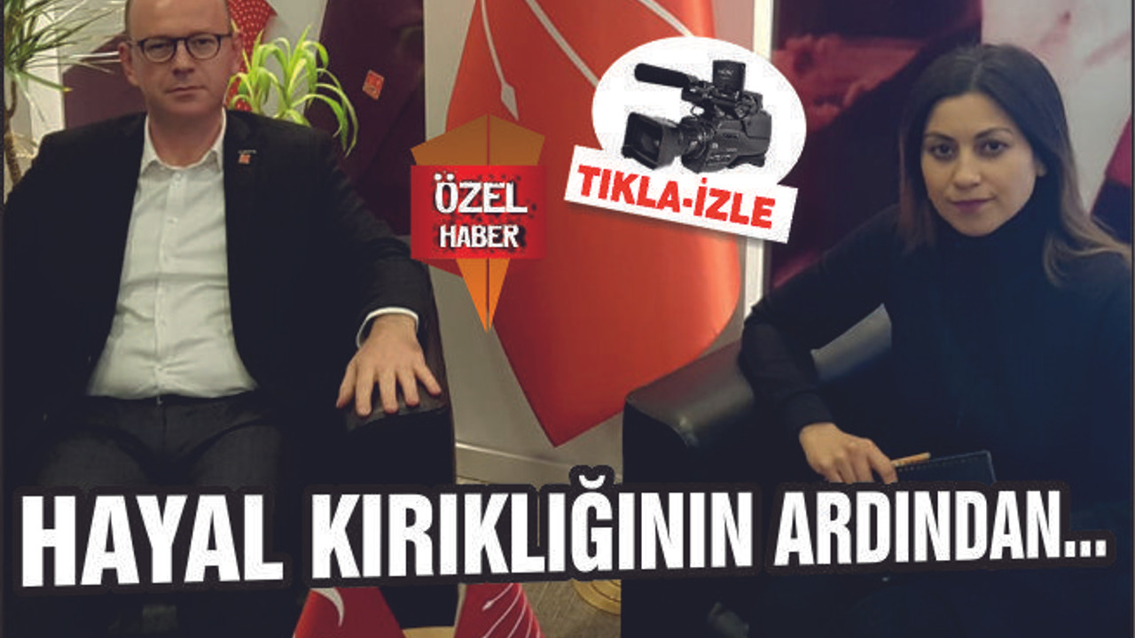 HAYAL KIRIKLIĞININ ARDINDAN…