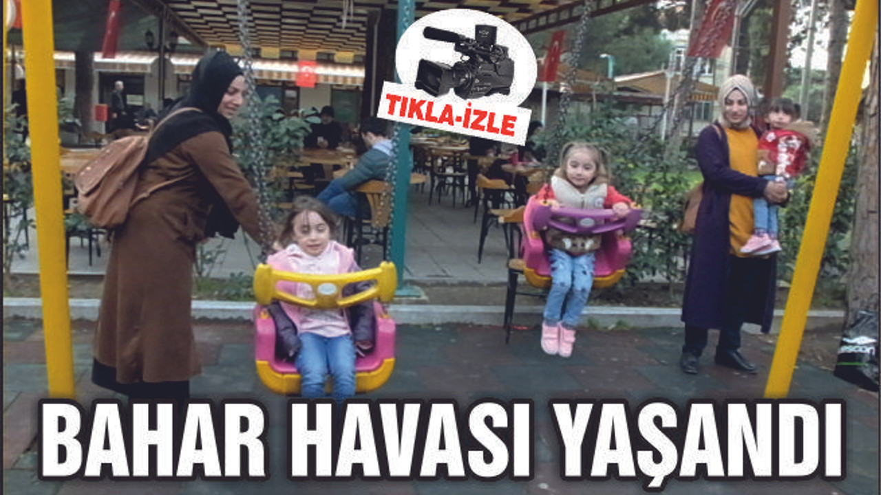 Burhaniye’de bahar havası yaşandı