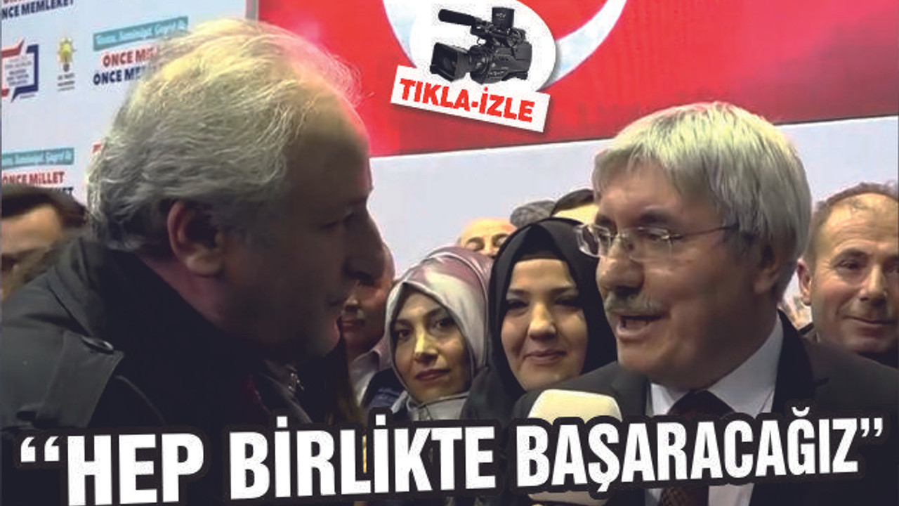 CENGİZ ''BİRLİKTE BAŞARACAĞIZ''