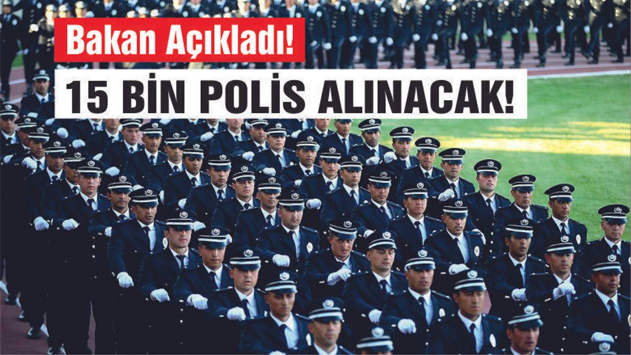 İçişleri Bakanı Soylu’dan Polis Alımı Müjdesi