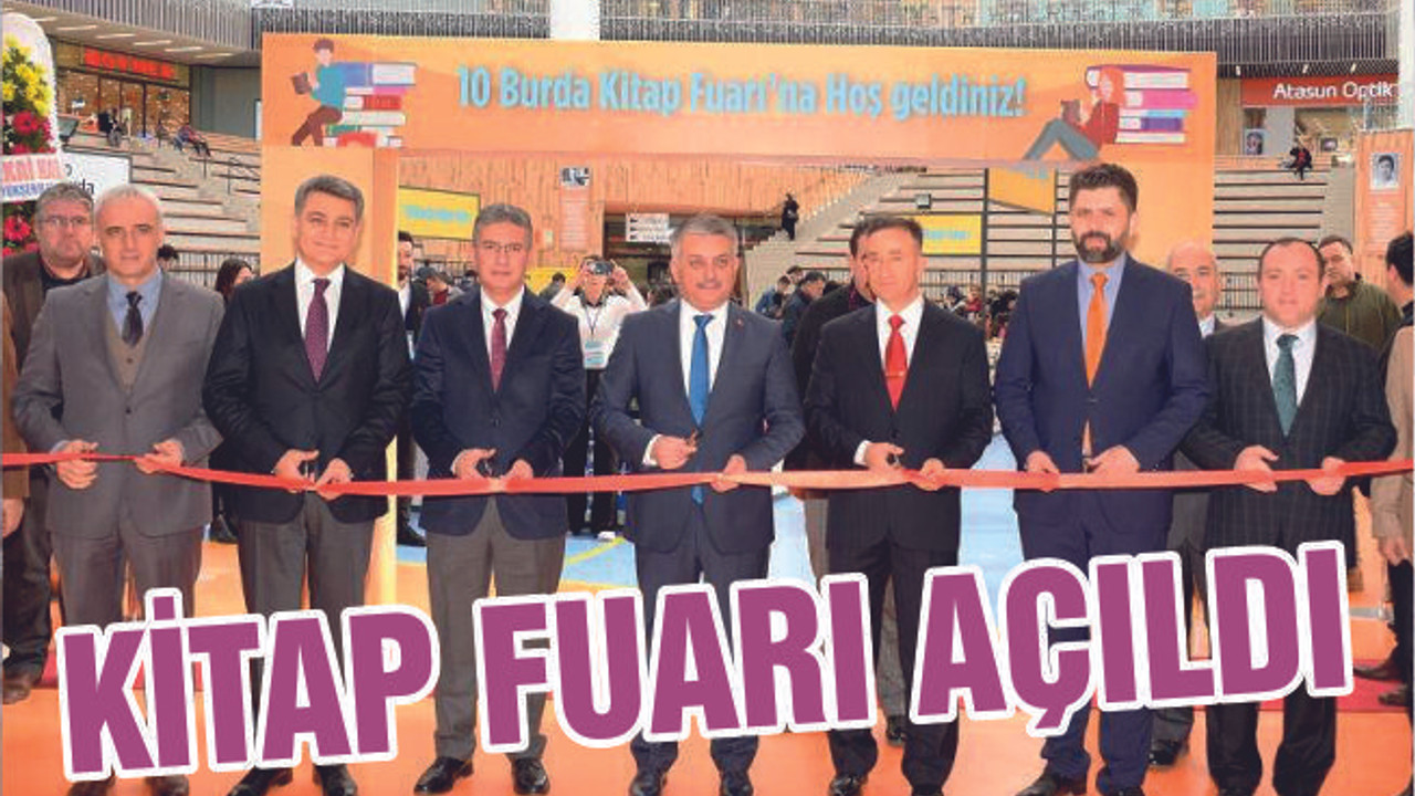 KİTAP FUARI AÇILDI