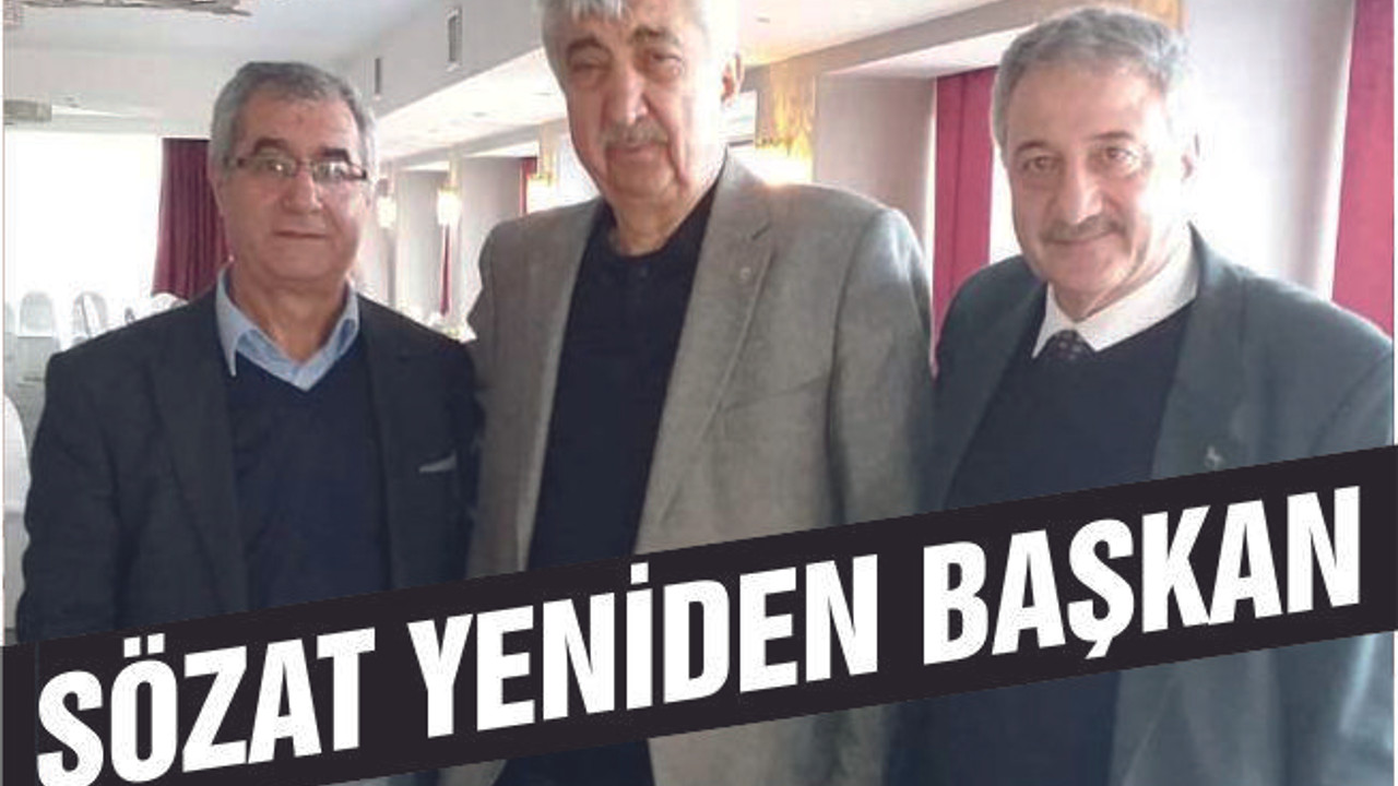Ziraat Odası’nda Sözat yeniden başkan
