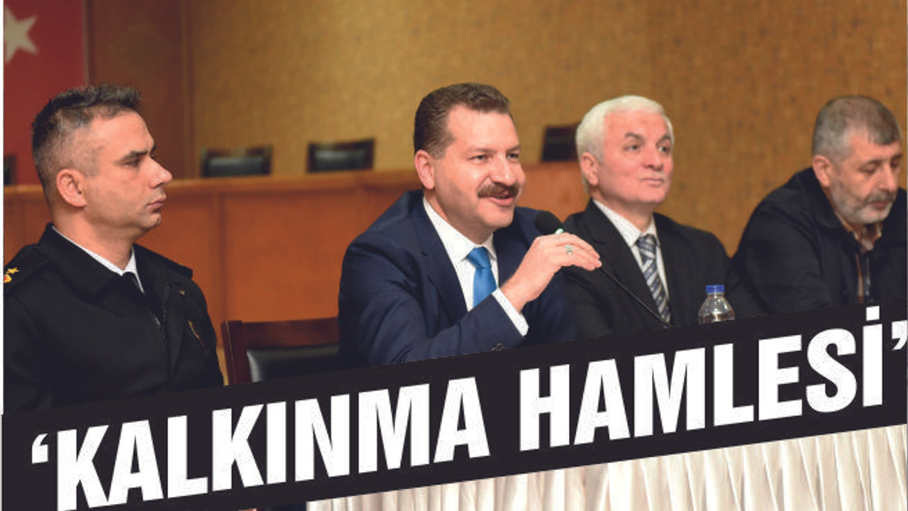 Yılmaz: “Kalkınma hamlesi başlatacağız”