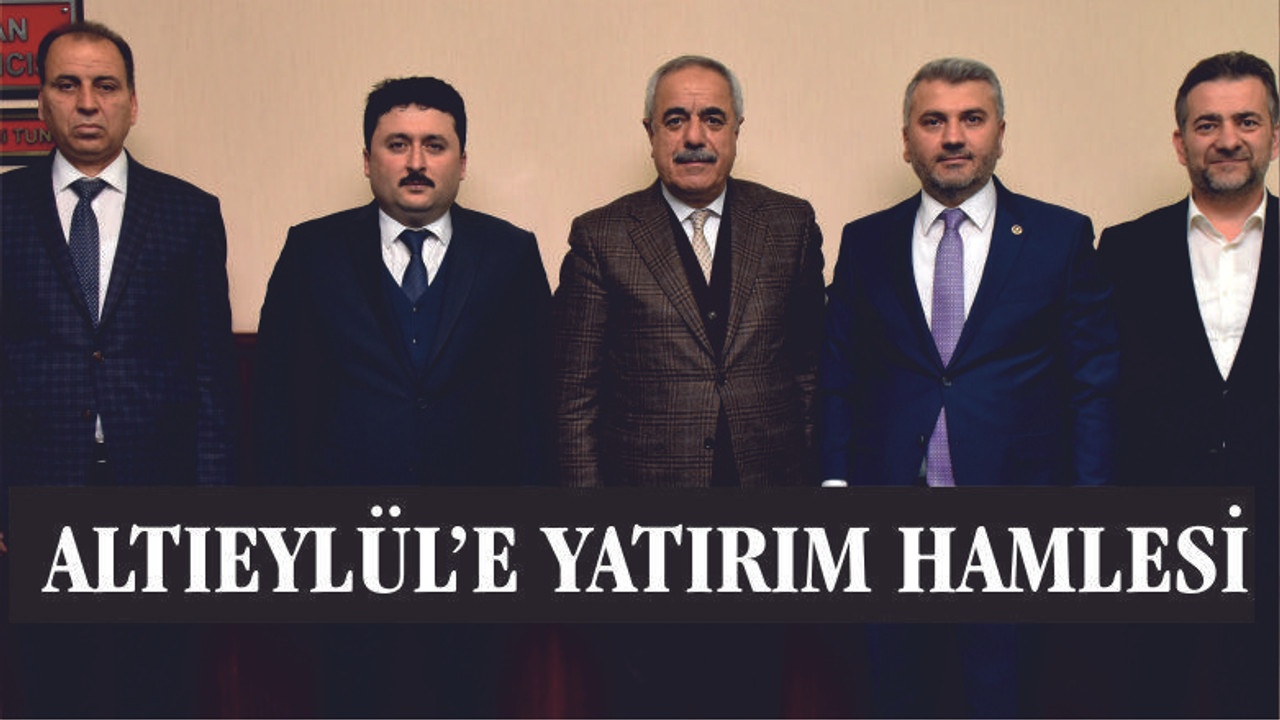 ALTIEYLÜL’E TARIM VE GIDA OSB İÇİN İLK ADIM
