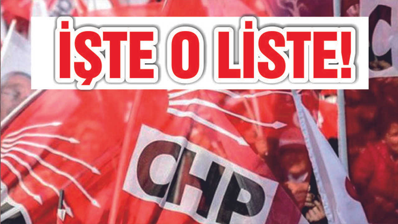 CHP KARESİ MECLİS ÜYESİ ADAY LİSTESİ AÇIKLANDI