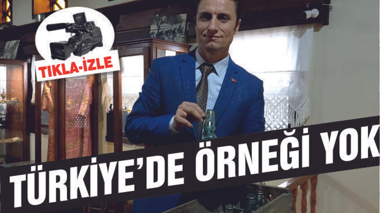 Bilyalı gazoz şişesi Edremit’te sergileniyor