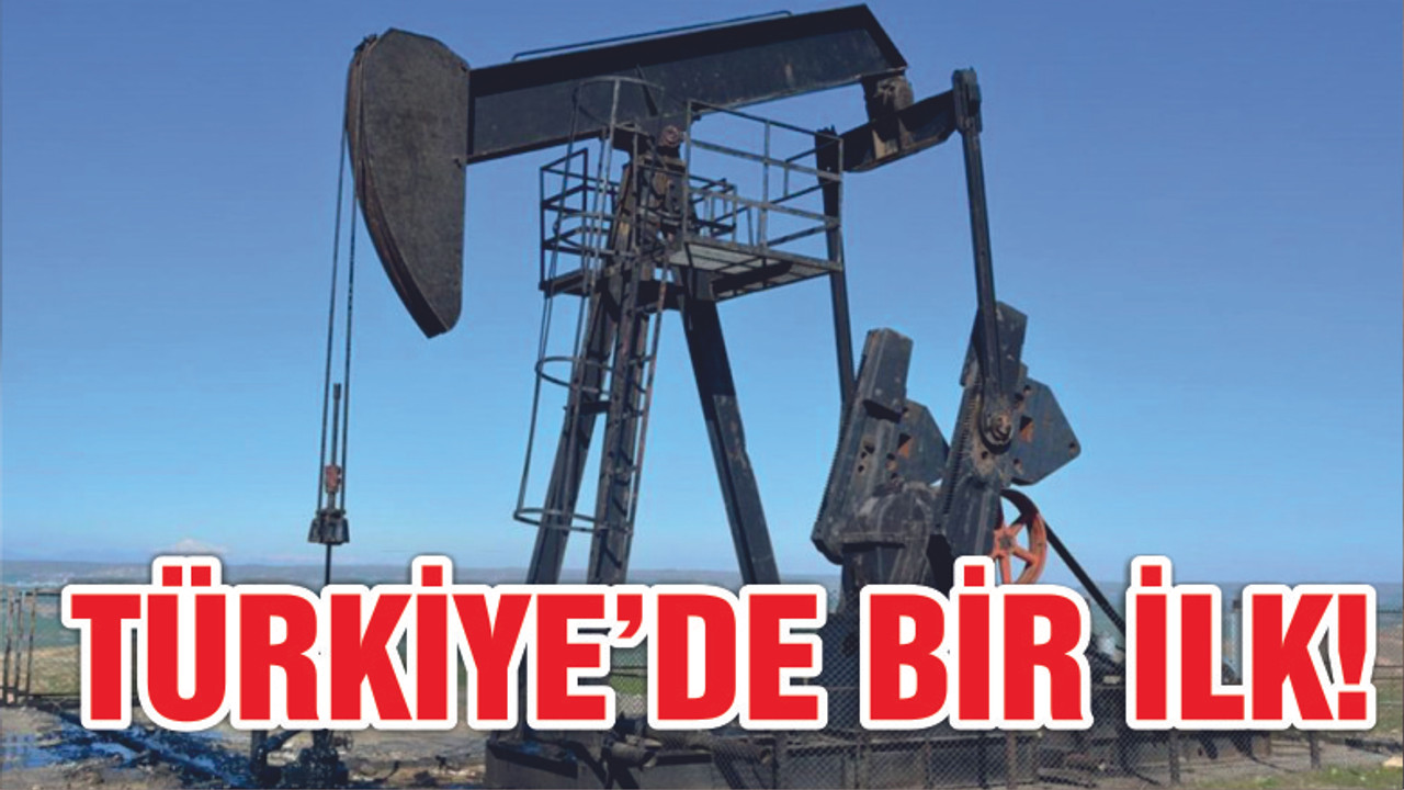Türkiye’de bir ilk: 3 bin 500 metreden petrol çıkarıldı