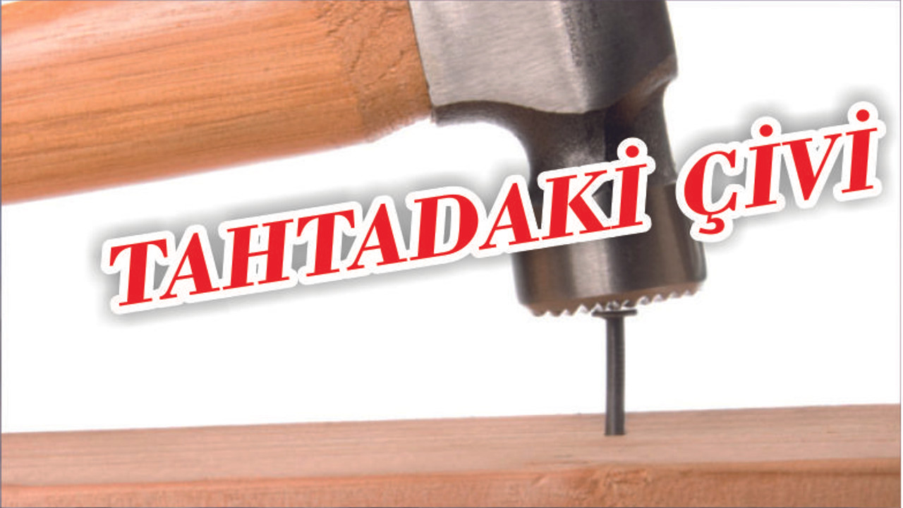 TAHTA PERDEDEKİ ÇİVİ
