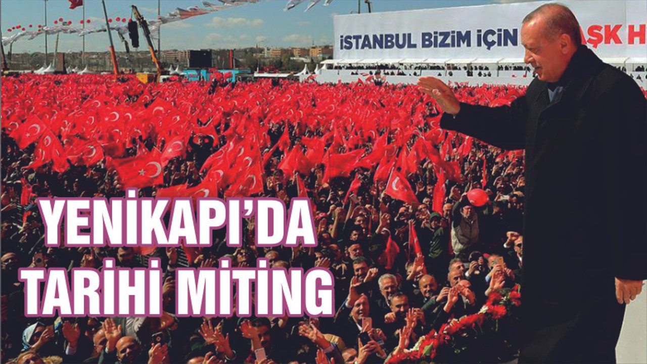Erdoğan Yenikapı ‘da ‘1 milyon 600 bin kişi’ye konuştu