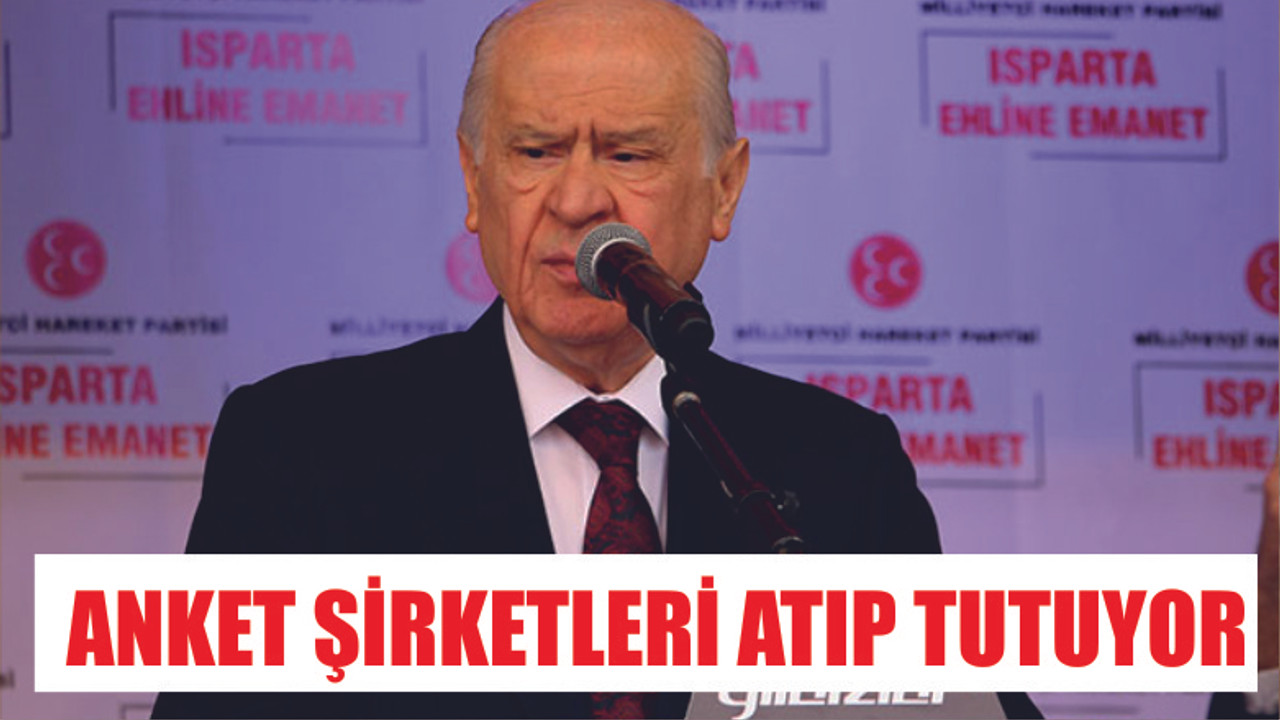 Devlet Bahçeli: Anket şirketleri atıp tutuyor