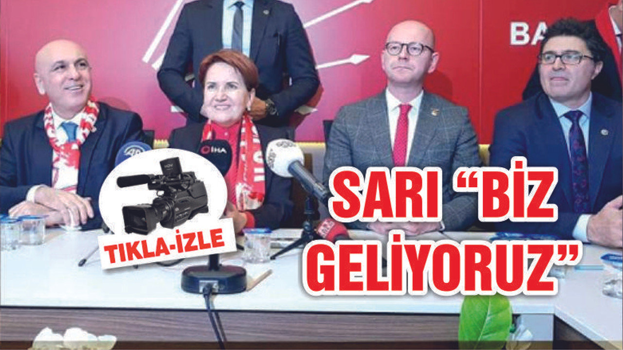 SARI BİRLİK VE BERABERLİK MESAJI VERDİ