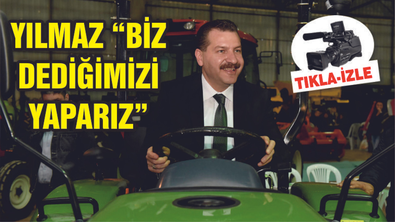 YILMAZ'A SAVAŞTEPE'DE YOĞUN İLGİ